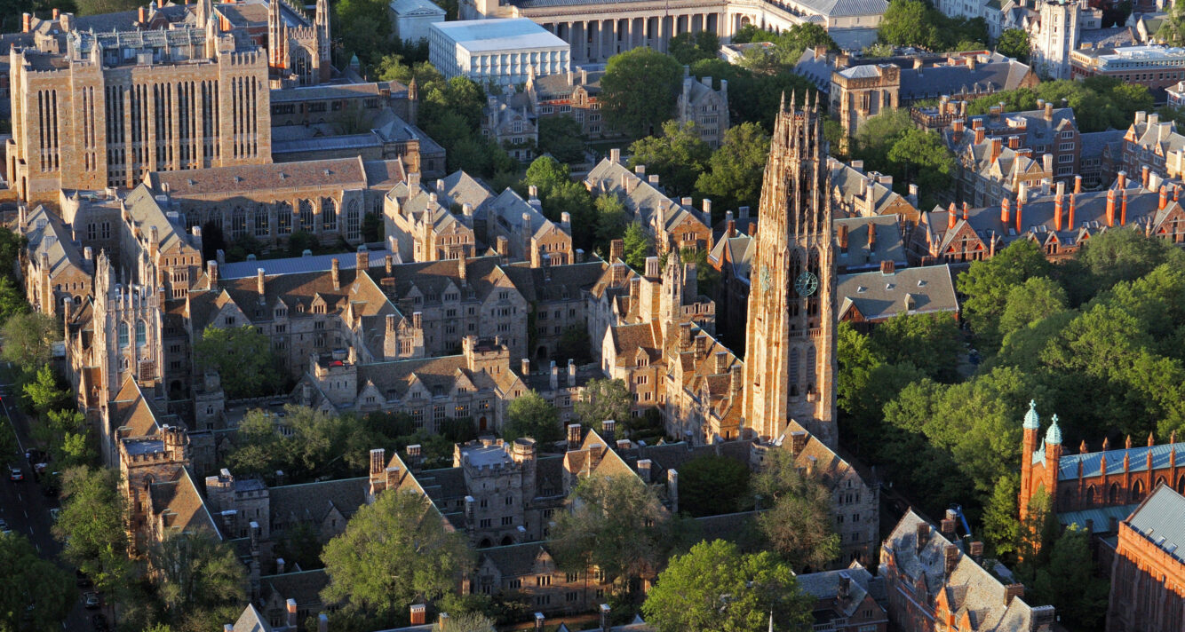 Aerials of Yale Campus
